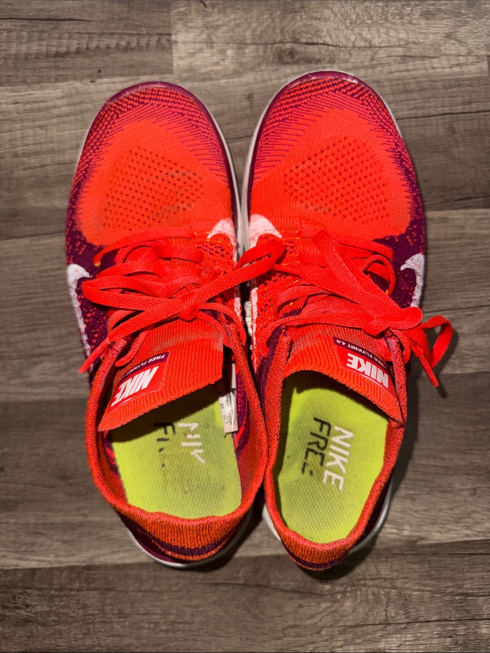 Nike Free 4.0 Flyknit Women's Running Sneakers - 8.5 - Picture 3 of 10